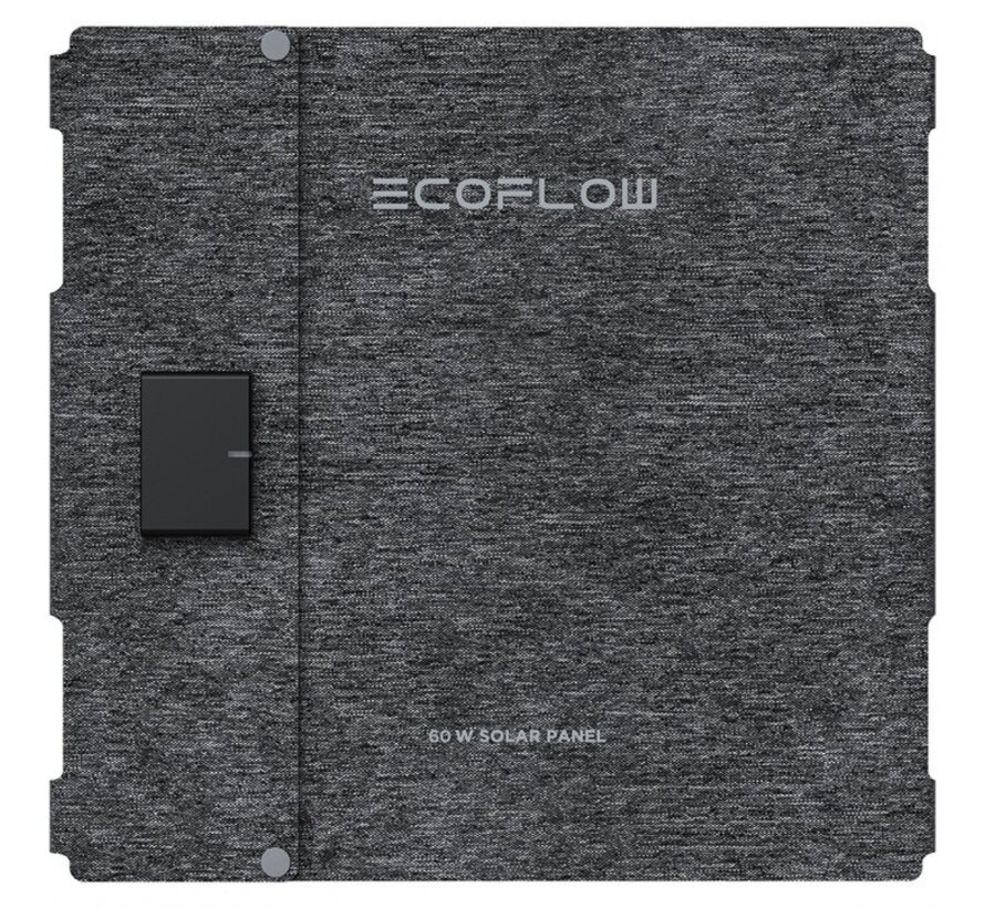 EcoFlow 60W opvouwbaar zonnepaneel met USB-C