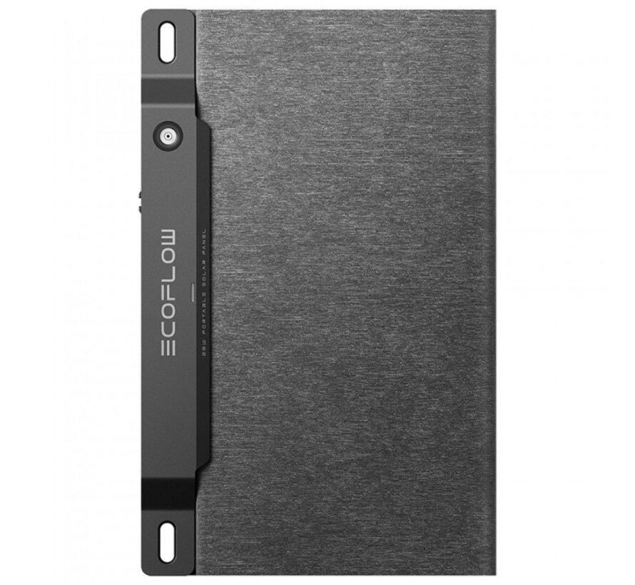 EcoFlow 28W opvouwbaar zonnepaneel met USB-C en USB-A
