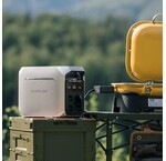 EcoFlow and Anker SOLIX power stations with portable solar panels