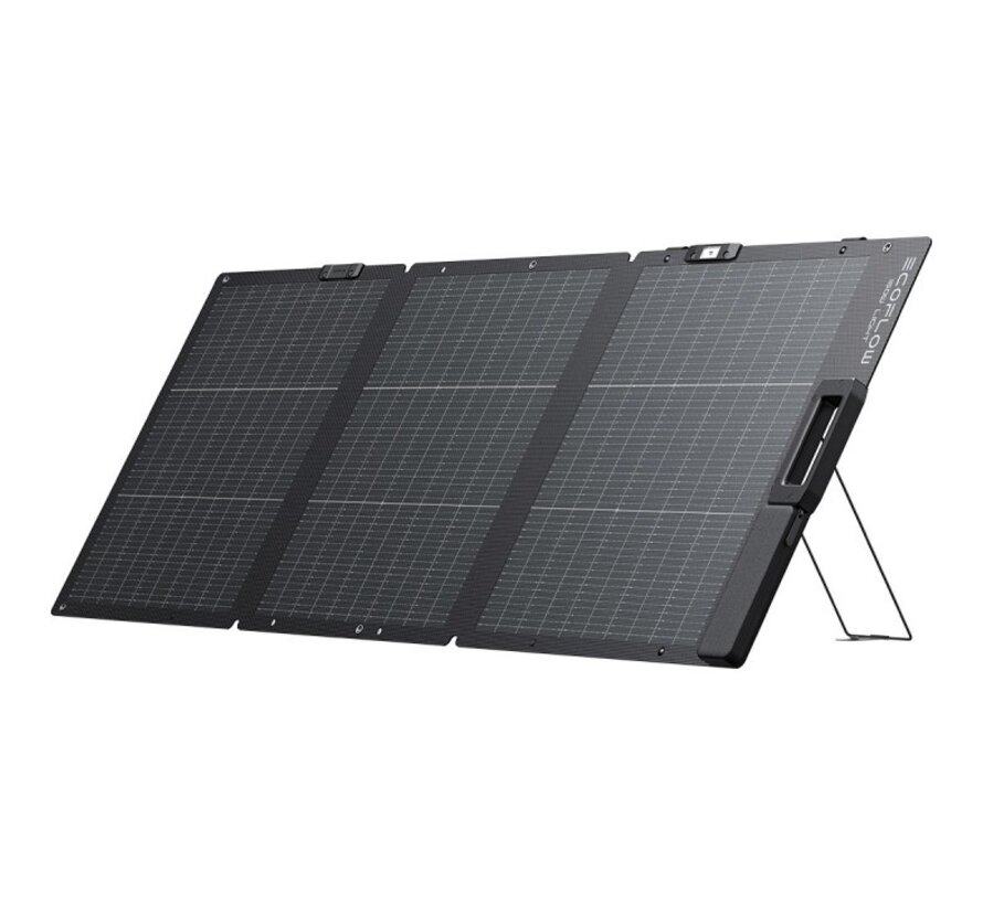 EcoFlow 160W lichtgewicht opvouwbaar dubbelzijdig zonnepaneel