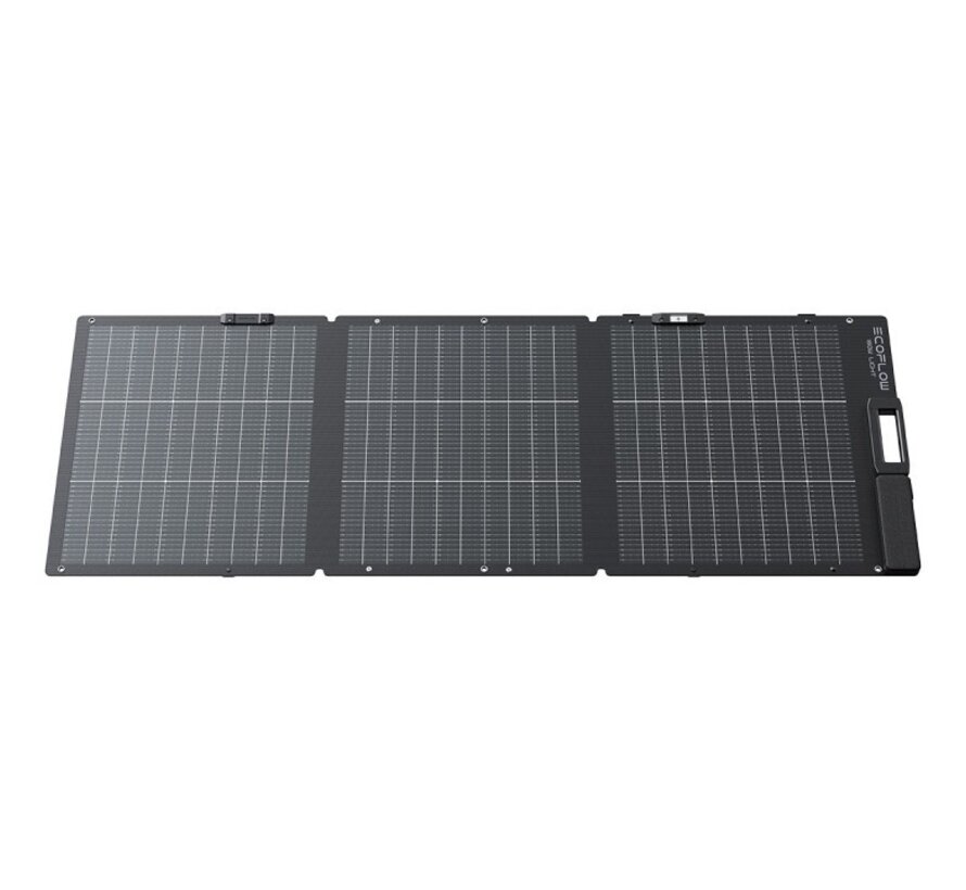 EcoFlow 160W lichtgewicht opvouwbaar dubbelzijdig zonnepaneel
