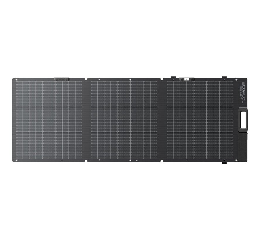 EcoFlow 160W lichtgewicht opvouwbaar dubbelzijdig zonnepaneel