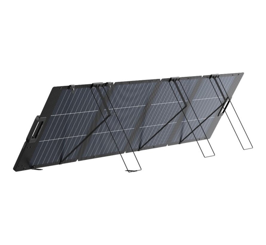 EcoFlow 220W lichtgewicht opvouwbaar dubbelzijdig zonnepaneel