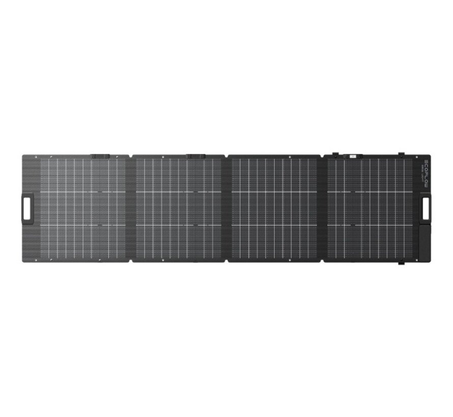EcoFlow 220W lichtgewicht opvouwbaar dubbelzijdig zonnepaneel