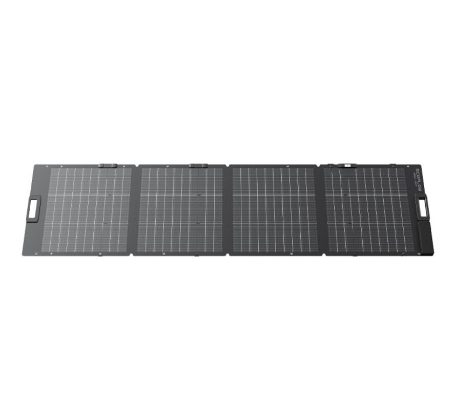 EcoFlow 220W lichtgewicht opvouwbaar dubbelzijdig zonnepaneel