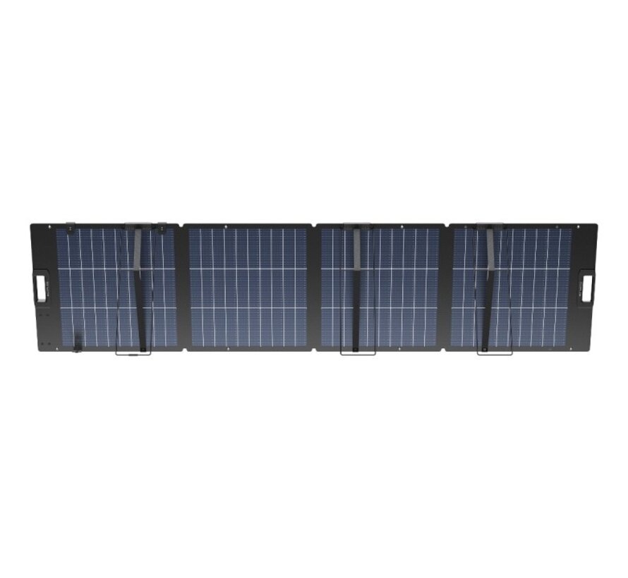 EcoFlow 220W lichtgewicht opvouwbaar dubbelzijdig zonnepaneel