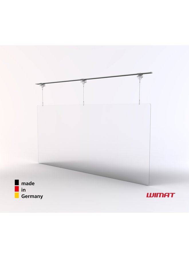 Ceiling - Hanging protector shield "Profi" - XL
