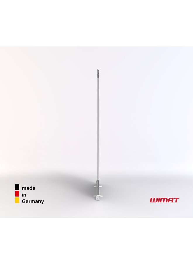 Floor stand protector shield "FLEXI" against droplet infections - S