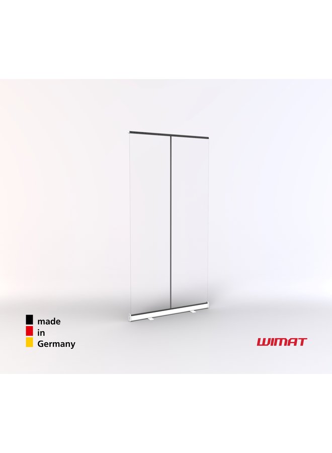 floor stand protector shield "FLEXI" against droplet infections - M