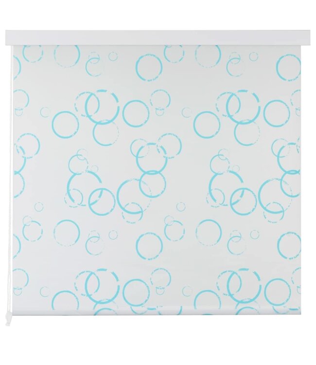 Rolgordijn voor douche 160x240 cm bubbel