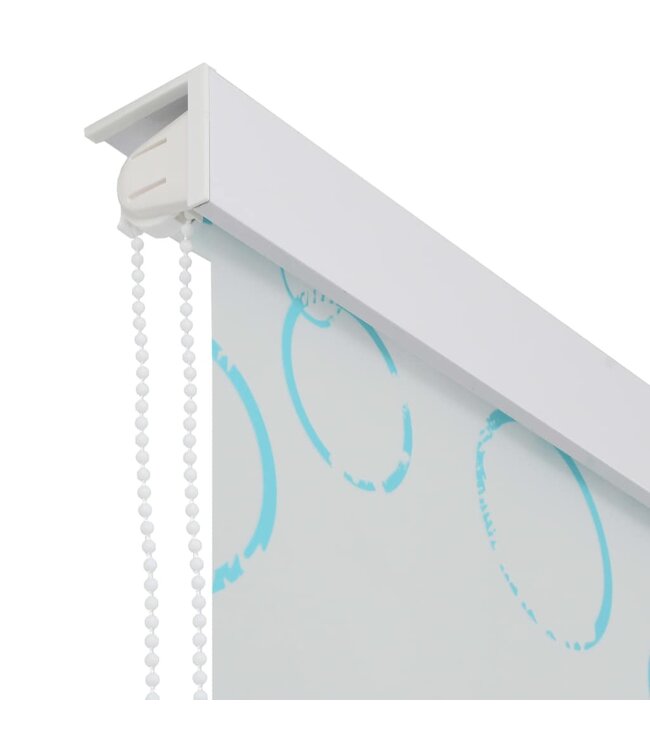 Rolgordijn voor douche 160x240 cm bubbel