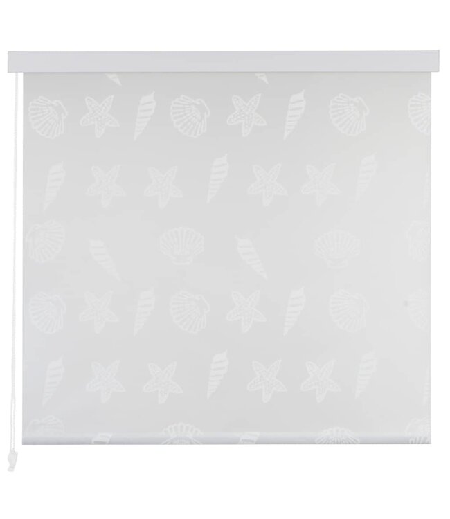 Rolgordijn voor douche 160x240 cm zeester
