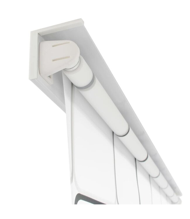 Rolgordijn voor douche 140x240 cm vierkant