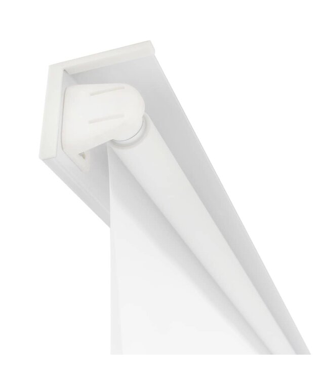 Rolgordijn voor douche 140x240 cm wit
