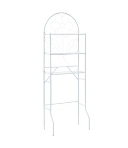 Badkamerrek 60x33x174 cm wit