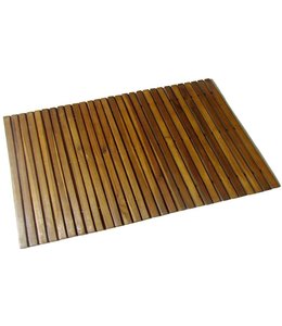 Badmat 80x50 cm acaciahout