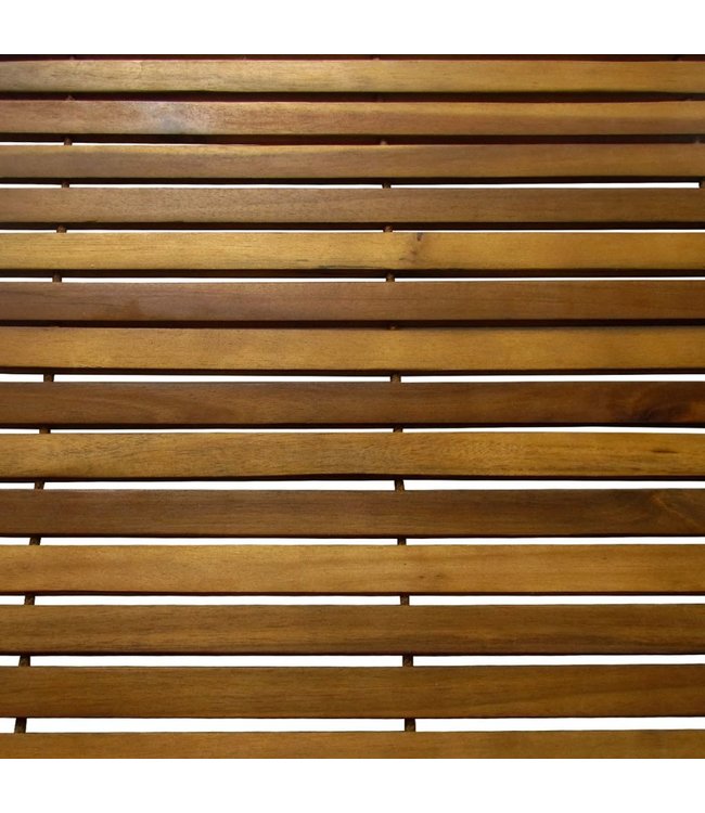 Badmat 80x50 cm acaciahout 2 st