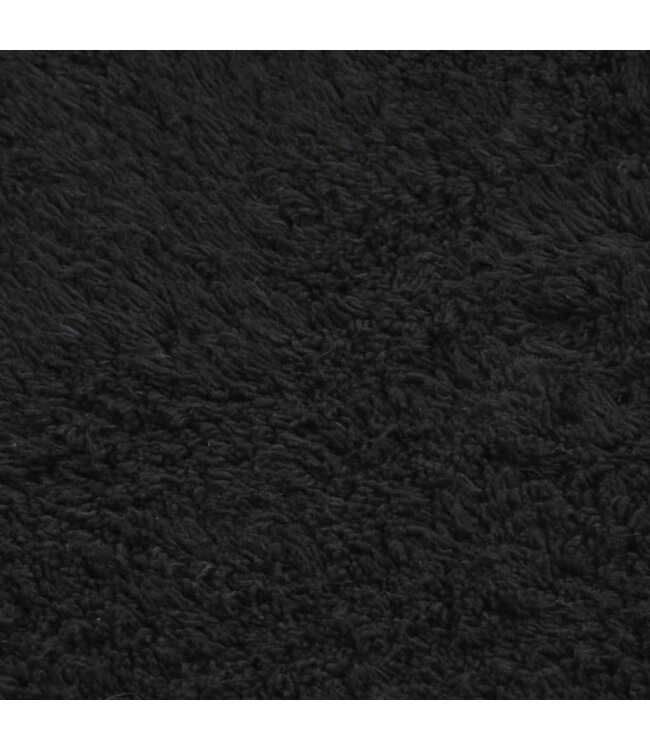 Badmattenset stof antraciet 2-delig