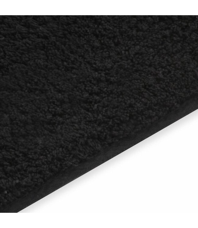 Badmattenset stof antraciet 2-delig