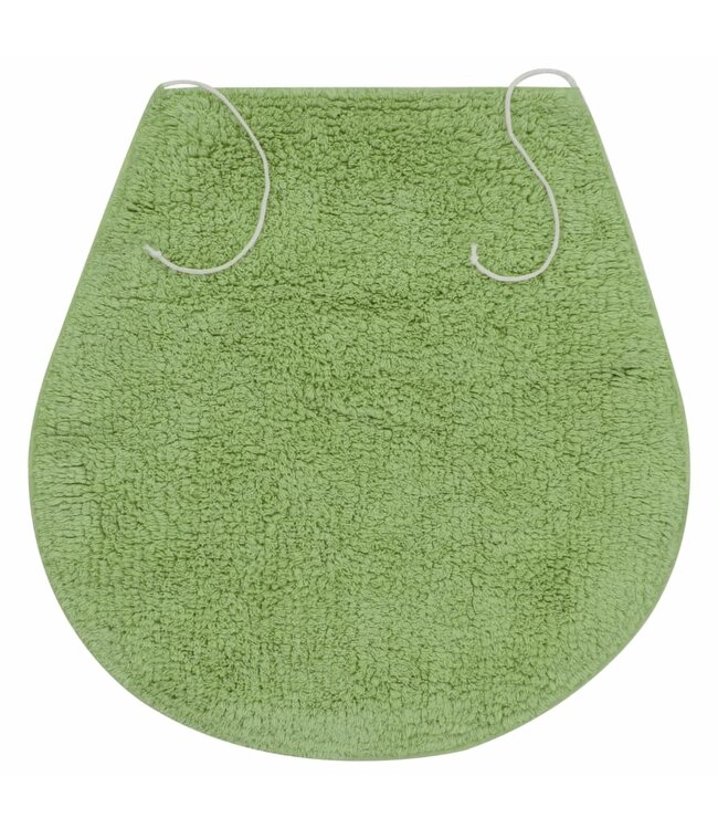 Badmattenset stof groen 3-delig