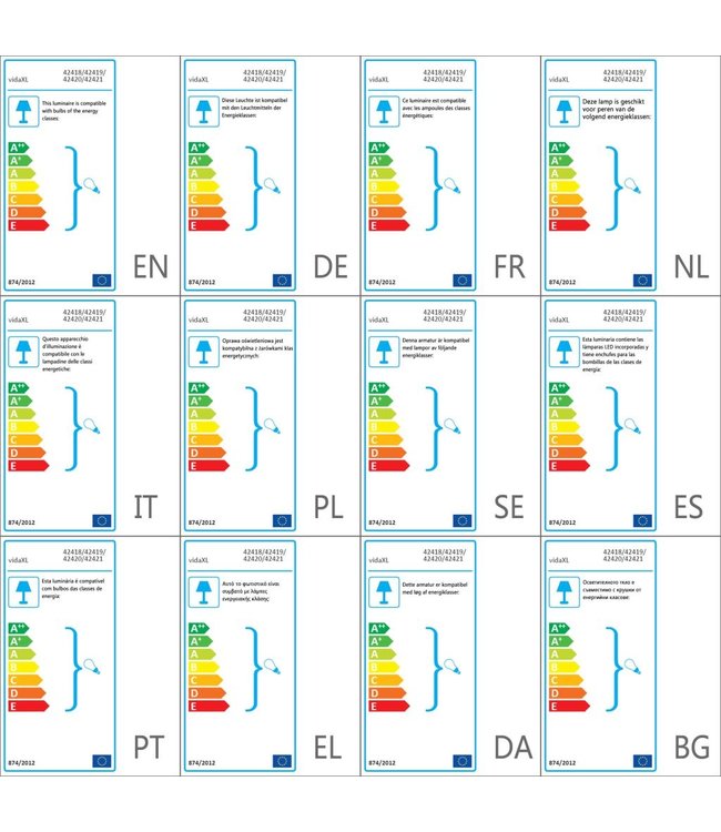 Buitenwandlampen 2 st neerwaarts roestvrij staal