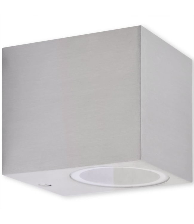 Buitenlamp kubusvormig 2st