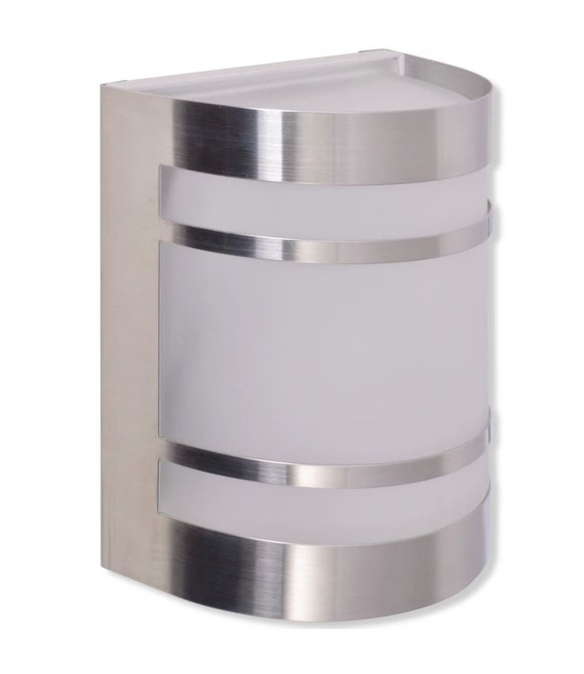 Wandlamp voor buiten licht roestvrij staal