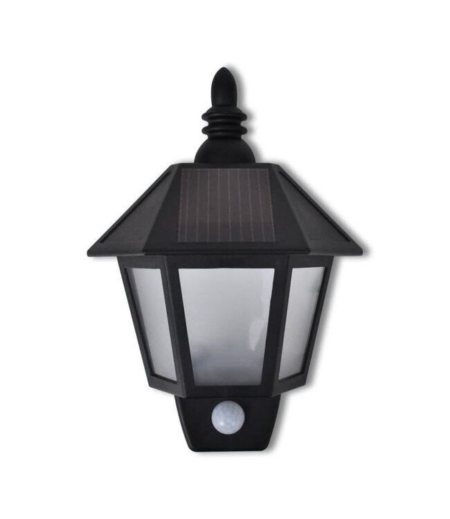 Solar Muurlamp met bewegingssensor