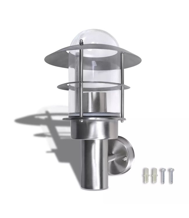 Wandlamp roestvrijstaal