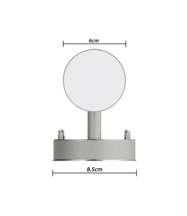 Buitenwandlamp met bewegingsdetector roestvrij staal