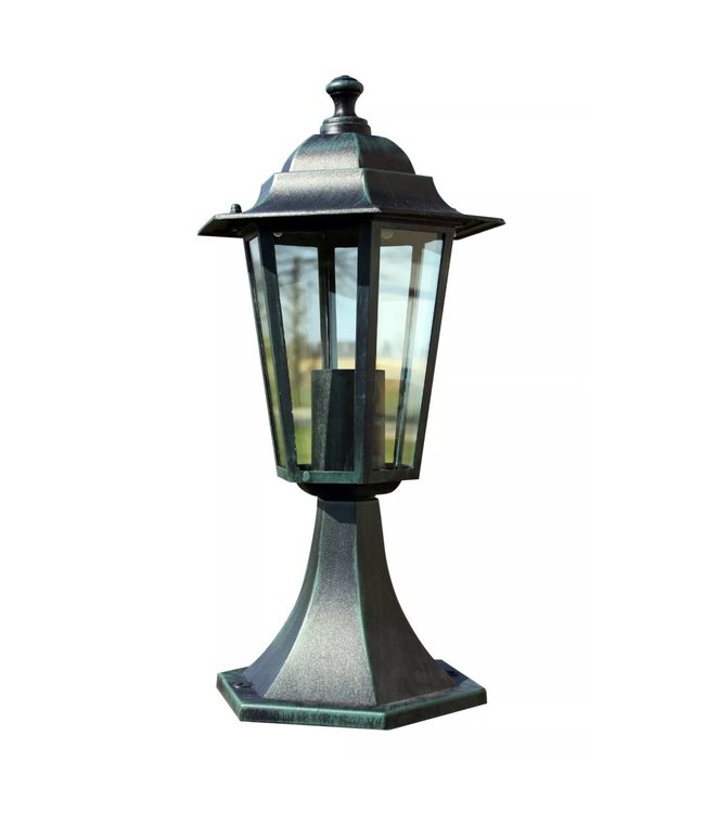 Tuinlantaarn Preston 41 cm groen
