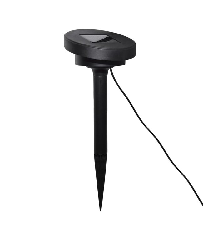 Tuinlampen 6 st LED met grondankers en zonnepanelen
