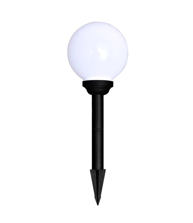 Tuinpadlampen 8 st met grondpin LED 15 cm