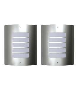 Buitenlamp RVS Falerna 2 st