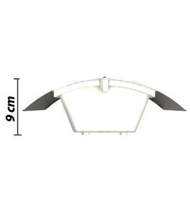 Buitenlamp RVS Falerna 2 st