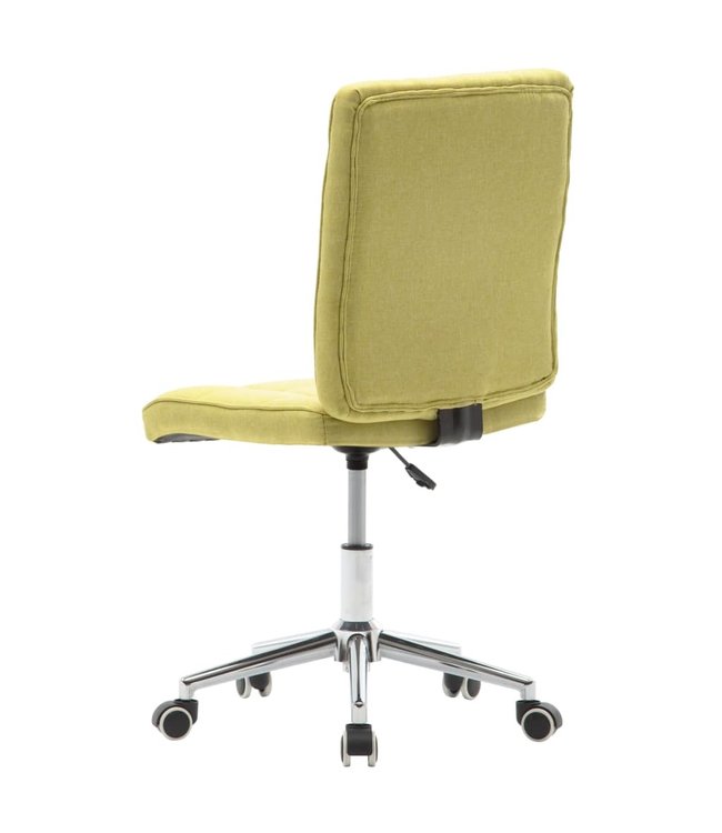 Eetkamerstoelen 2 st stof groen