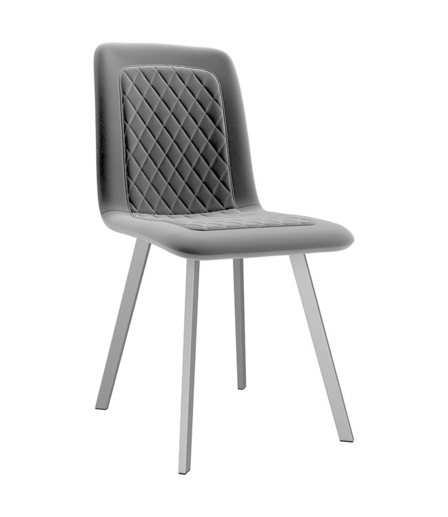 Eetkamerstoelen 2 st fluweel zwart