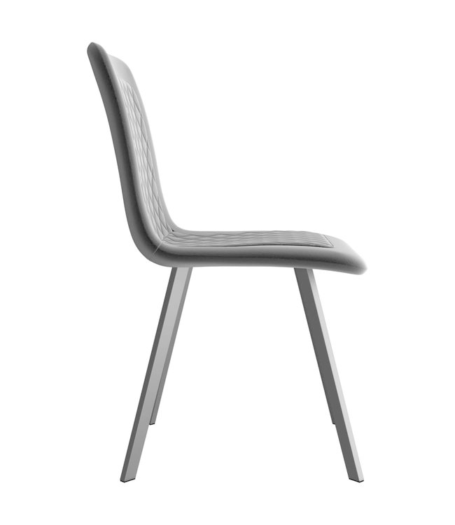 Eetkamerstoelen 2 st fluweel zwart