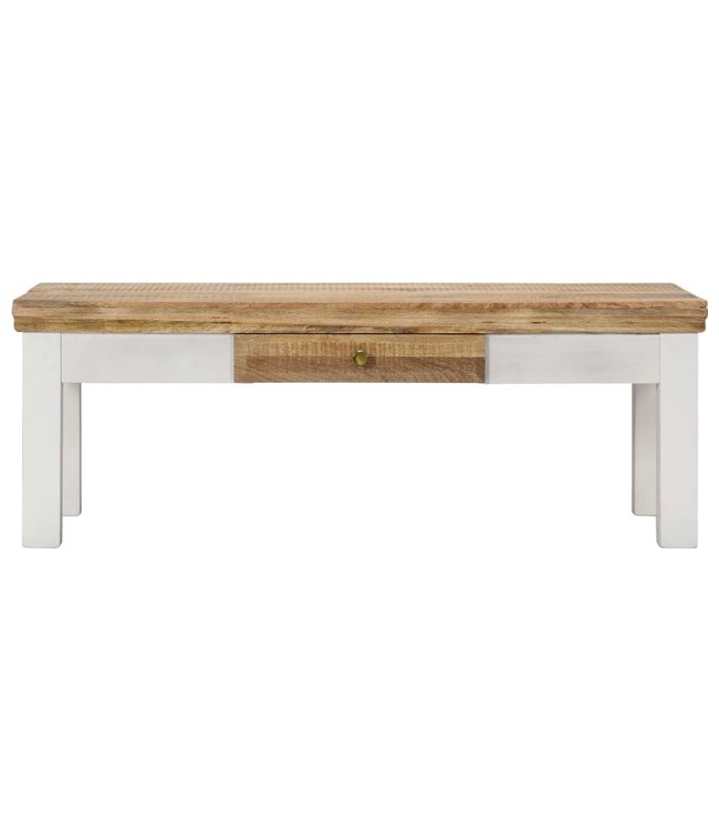 Salontafel 110x50x40 cm massief mangohout