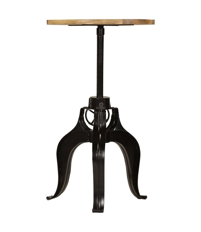 Bartafel 60x(76-110) cm massief mangohout