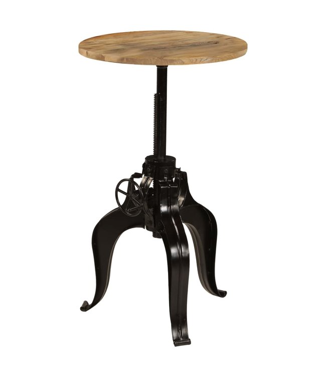 Bartafel 60x(76-110) cm massief mangohout