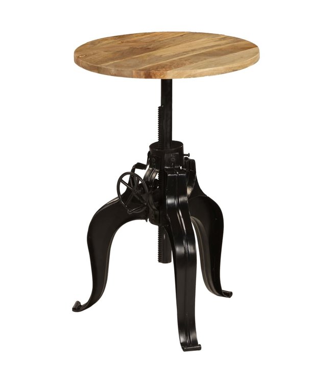 Bartafel 60x(76-110) cm massief mangohout