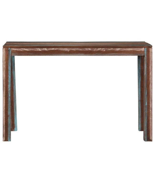 Eettafel vintage stijl 118x60x76 cm massief hout