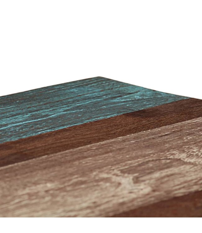 Eettafel vintage stijl 118x60x76 cm massief hout