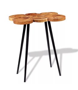 Bartafel boomstam 90x60x110 cm massief acaciahout