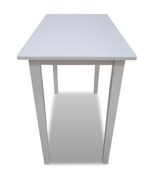 Bartafel hout wit