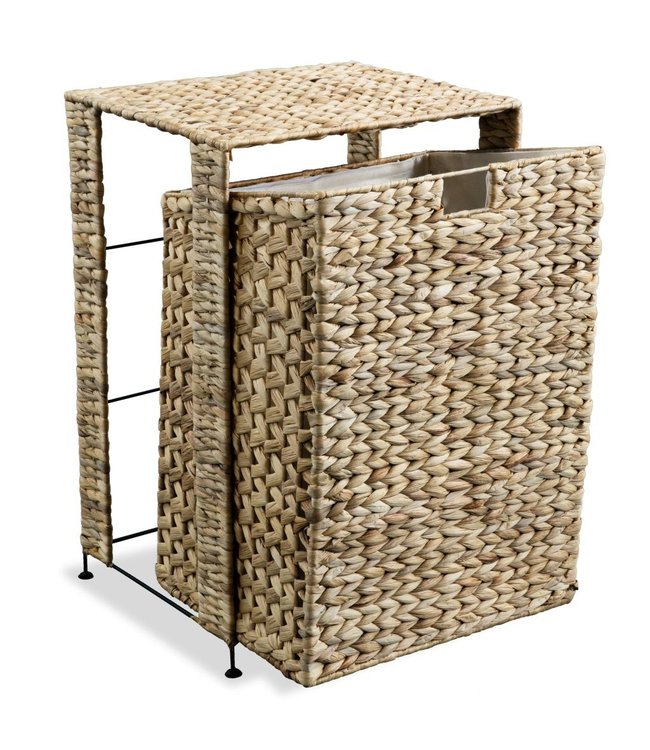 Wasmand 44x34x64 cm waterhyacint