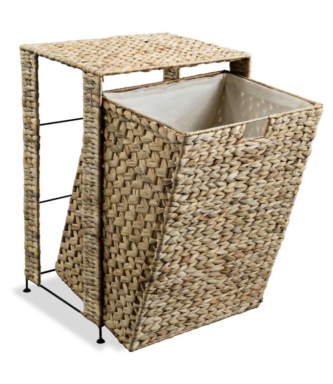 Wasmand 44x34x64 cm waterhyacint