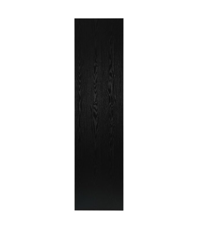 3-delige Badkamermeubelset keramiek zwart