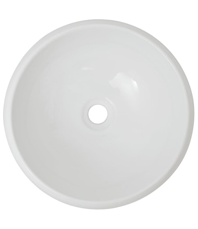 2-delige Badkamermeubelset keramiek zwart